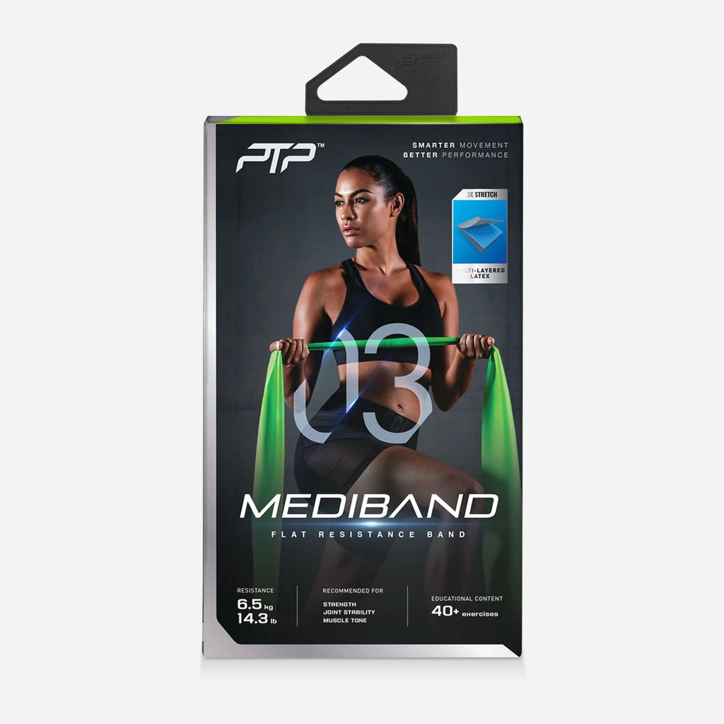 MEDIBAND | ยางแผ่นยาว พิลาทิส ยืดเหยียด ฟื้นฟู