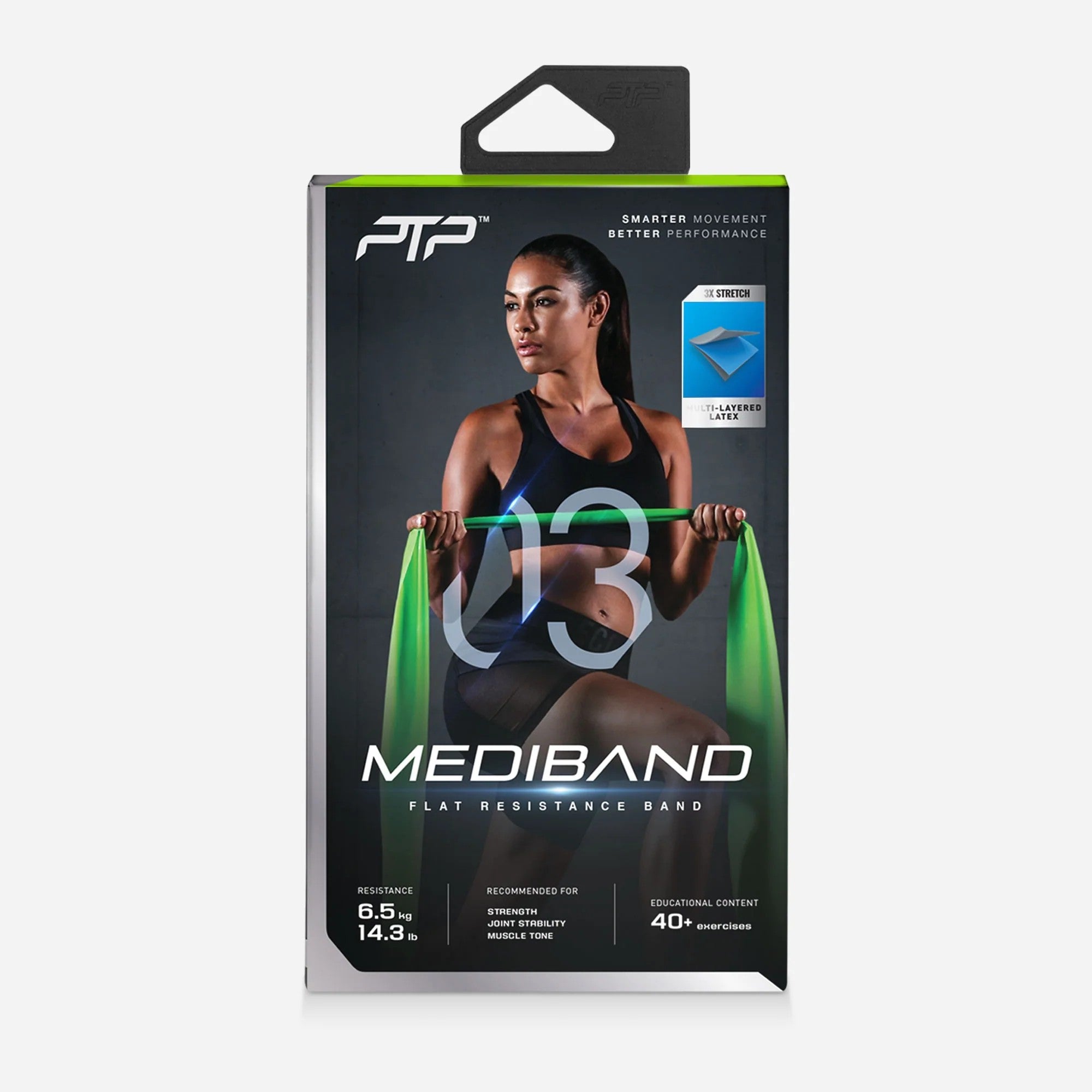 MEDIBAND | ยางแผ่นยาว พิลาทิส ยืดเหยียด ฟื้นฟู