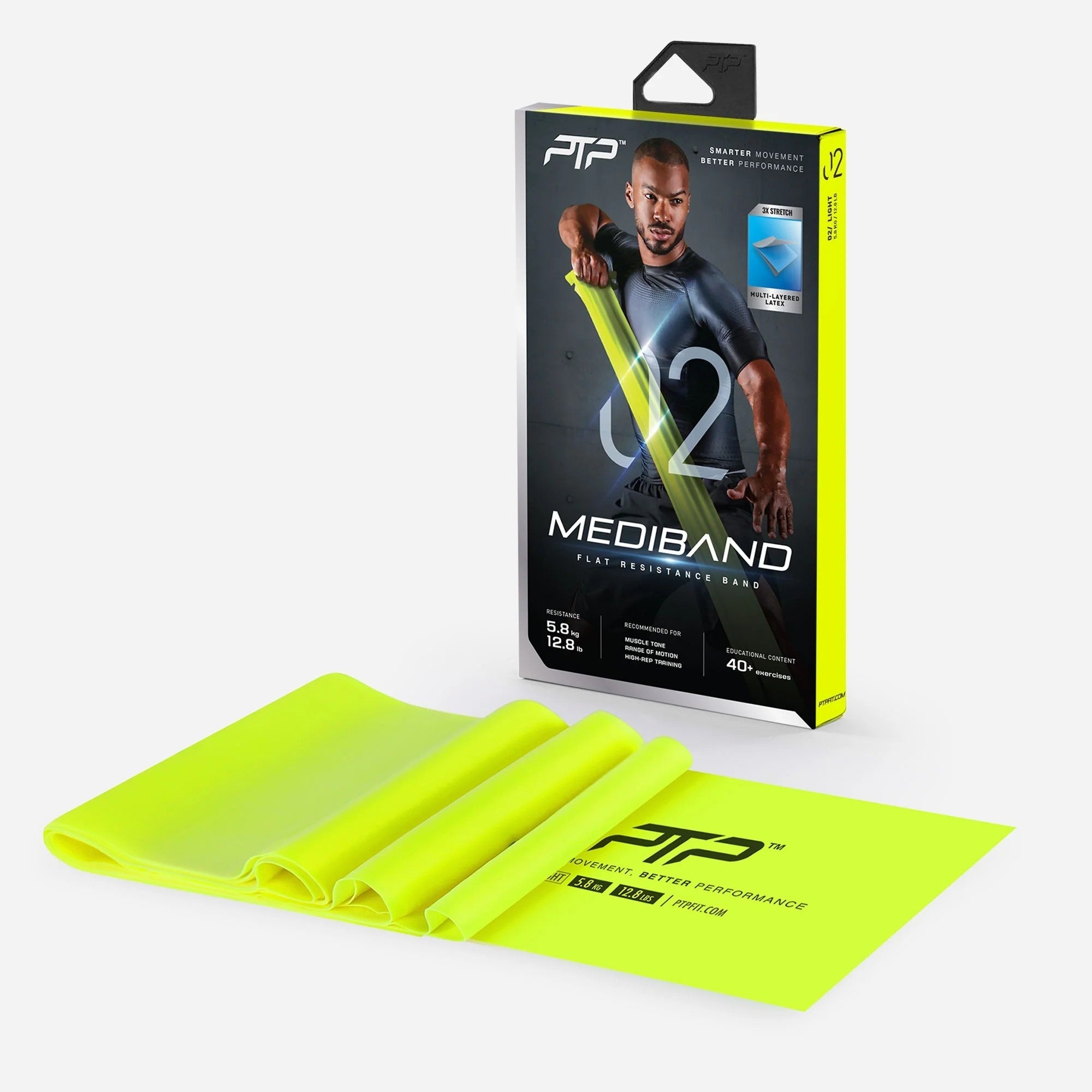 MEDIBAND | ยางแผ่นยาว พิลาทิส ยืดเหยียด ฟื้นฟู
