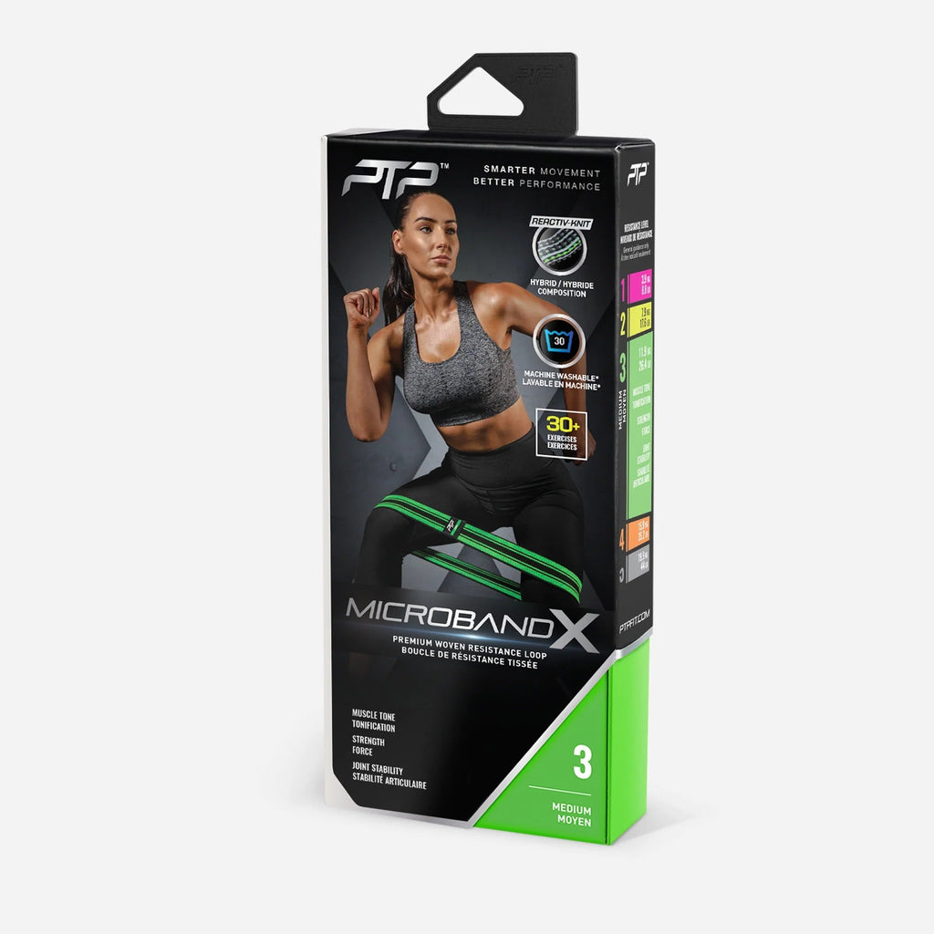 MICROBAND X | ยางห่วงผ้า กระชับสะโพกและต้นขา