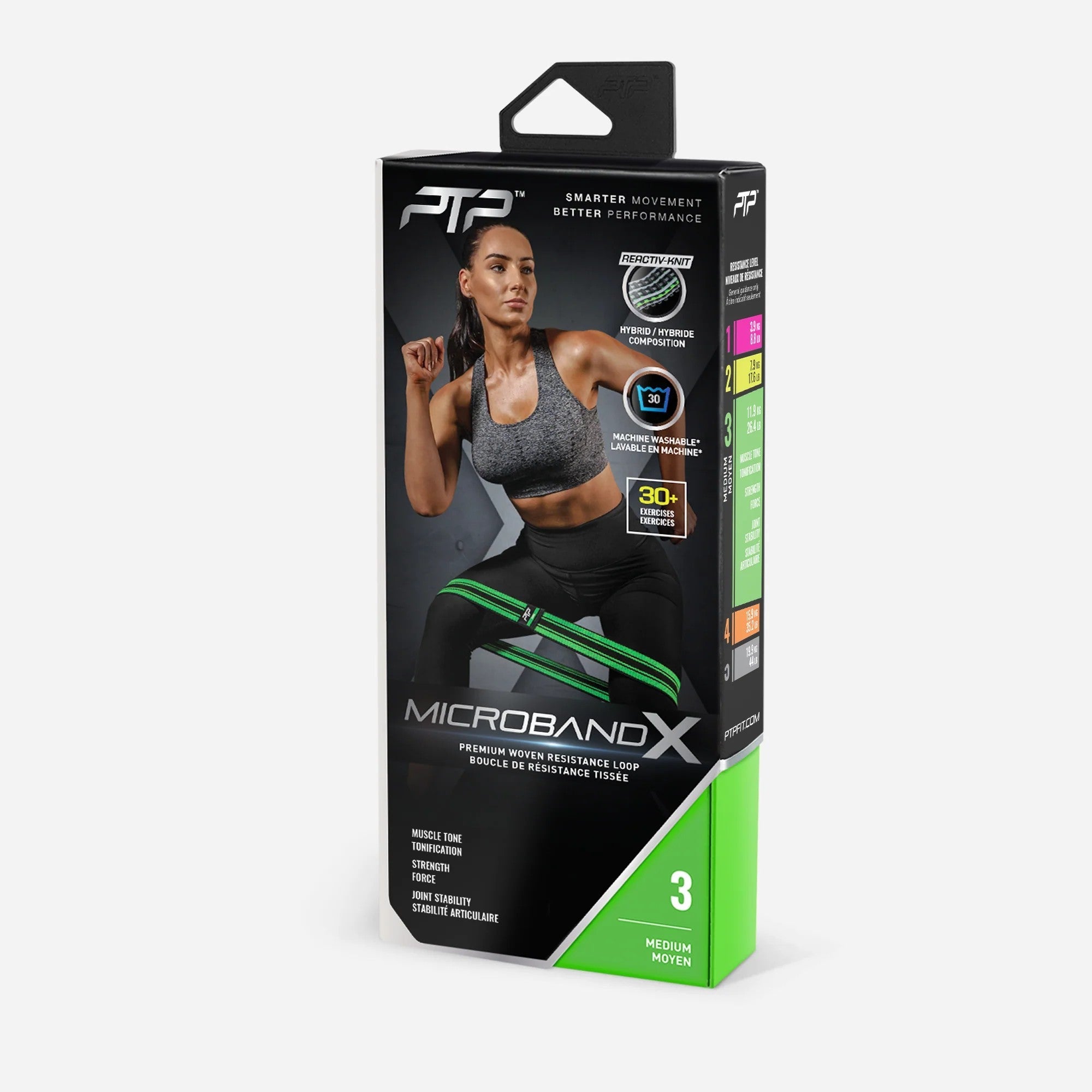 MICROBAND X | ยางห่วงผ้า กระชับสะโพกและต้นขา