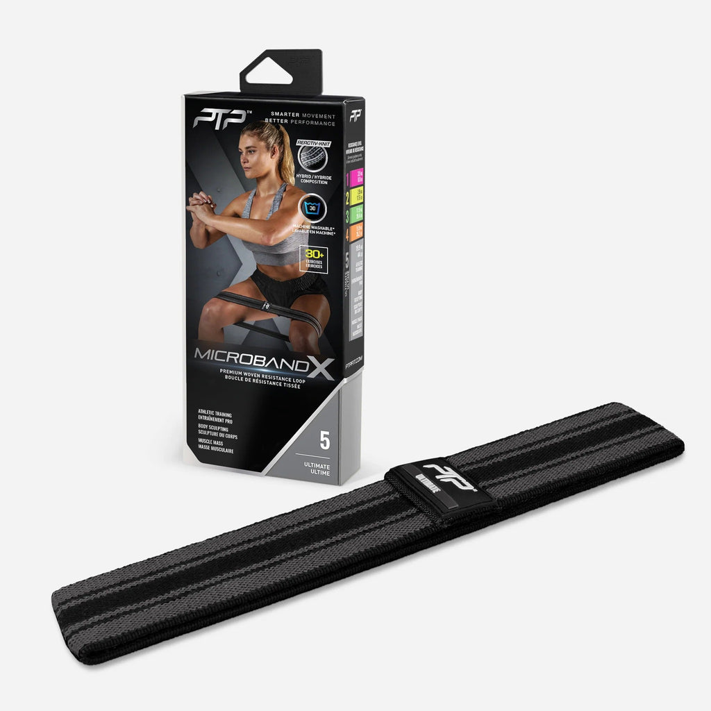 MICROBAND X | ยางห่วงผ้า กระชับสะโพกและต้นขา