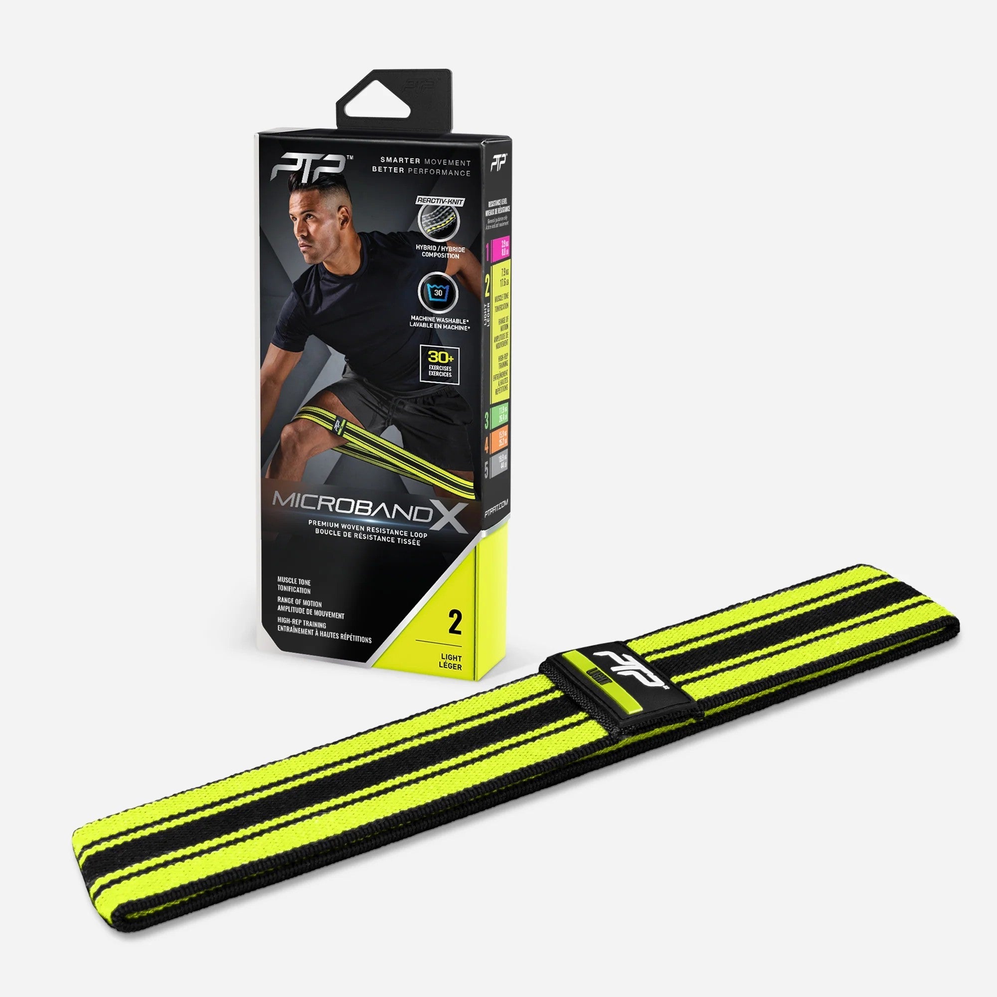 MICROBAND X | ยางห่วงผ้า กระชับสะโพกและต้นขา