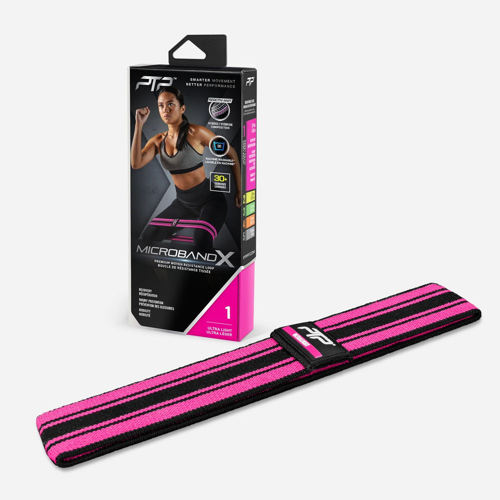 MICROBAND X | ยางห่วงผ้า กระชับสะโพกและต้นขา