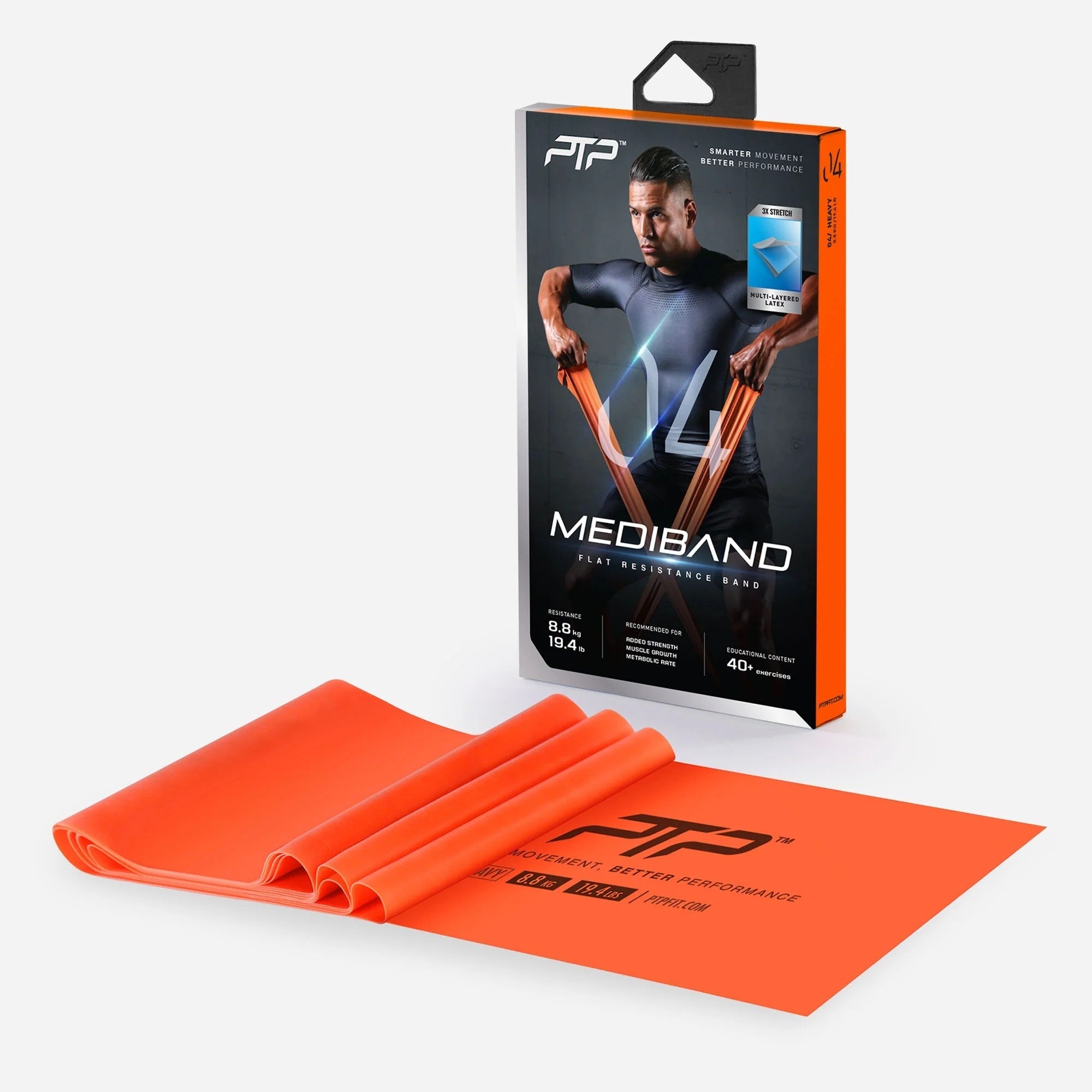 MEDIBAND | ยางแผ่นยาว พิลาทิส ยืดเหยียด ฟื้นฟู