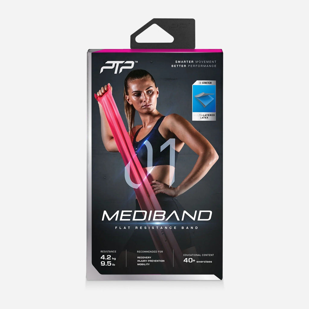 MEDIBAND | ยางแผ่นยาว พิลาทิส ยืดเหยียด ฟื้นฟู